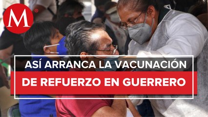 Télécharger la video: Aplicación de tercera dosis anticovid en Guerrero para mayores de 60 años