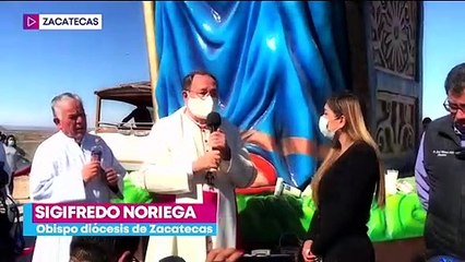 Santo Niño de Atocha gigante llega a Zacatecas