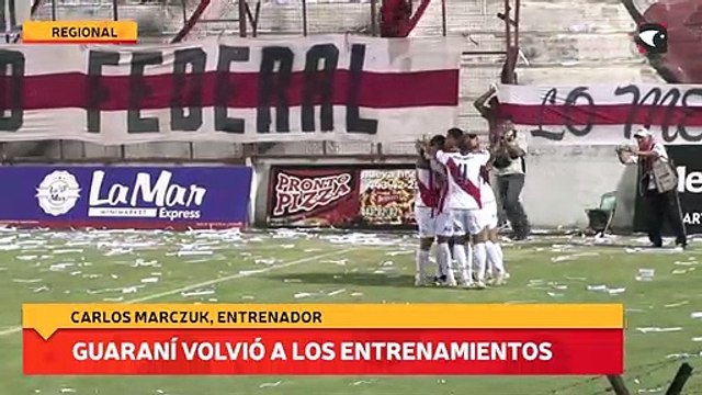 Guaraní volvió a los entrenamientos