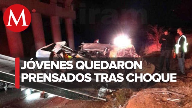 Mueren cinco jóvenes en accidente automovilístico en Sonora