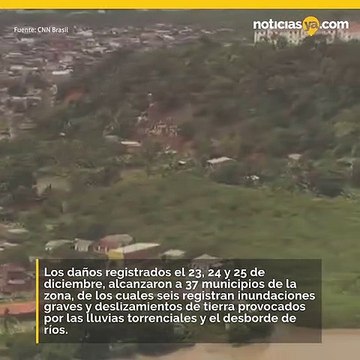Devastadoras inundaciones dejan varios muertos y miles sin hogar en Brasil