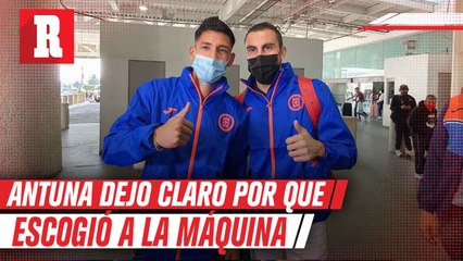 Antuna: 'Escogí a Cruz Azul porque es grande'