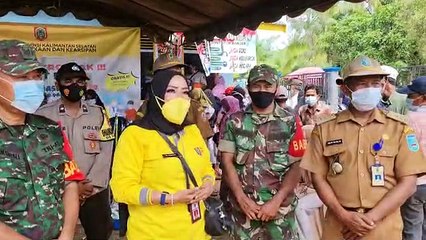 Tim Literasi Palnam Vaksinasi Bergerak ‘Dipaksa’ Nginap di Kecamatan Beruntung Baru