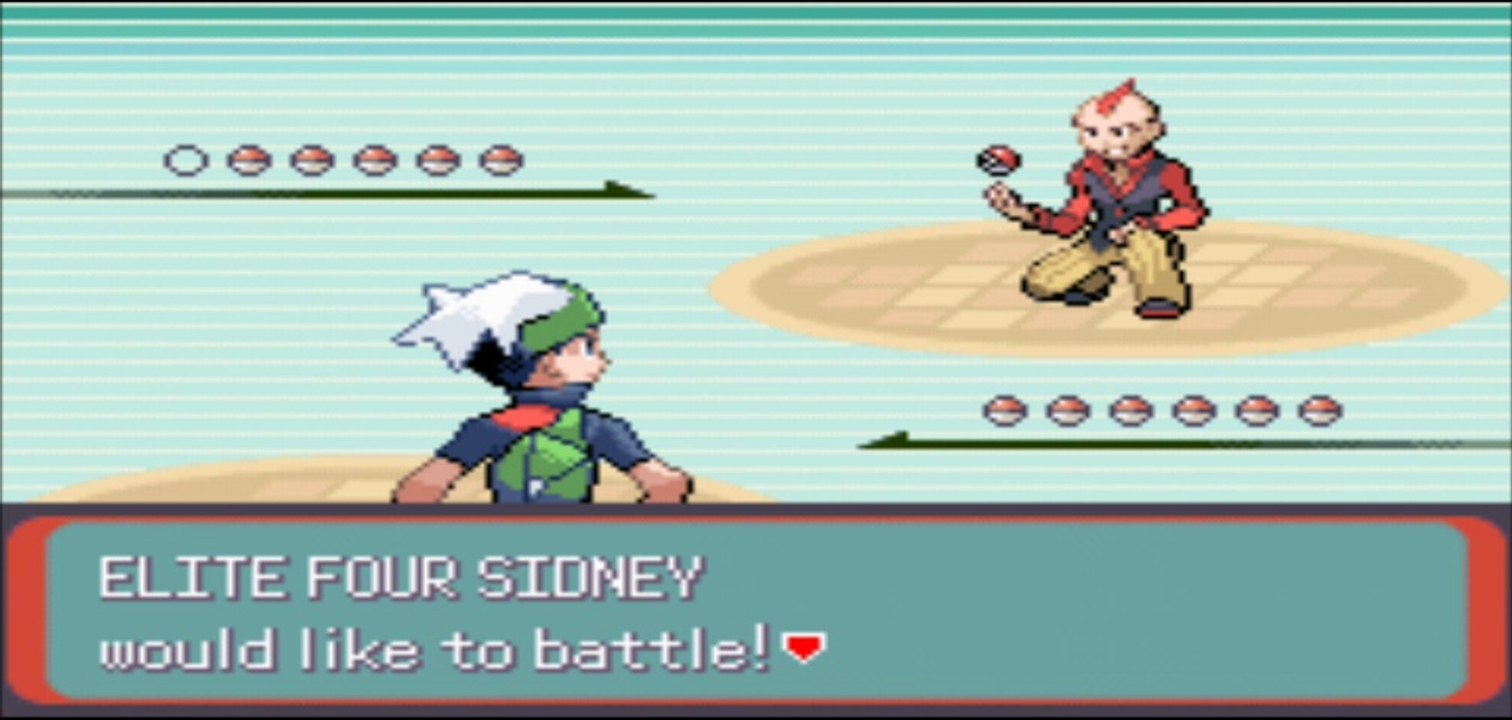 Pokemon Emerald - Hoenn Elite Four Battle: Sydney