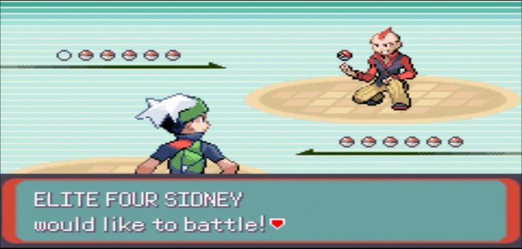 Pokemon Emerald - Hoenn Elite Four Battle: Sydney