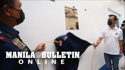 Mayor Isko Moreno inaugurates the Manila District Traffic Enforcement Unit Headquarters