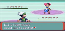 Pokemon Emerald - Hoenn Elite Four Battle: Phoebe