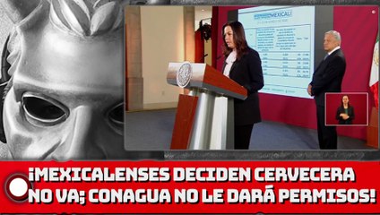 ¡Mexicalenses deciden cervecera no va; Conagua respeta resultado y no dará permisos!