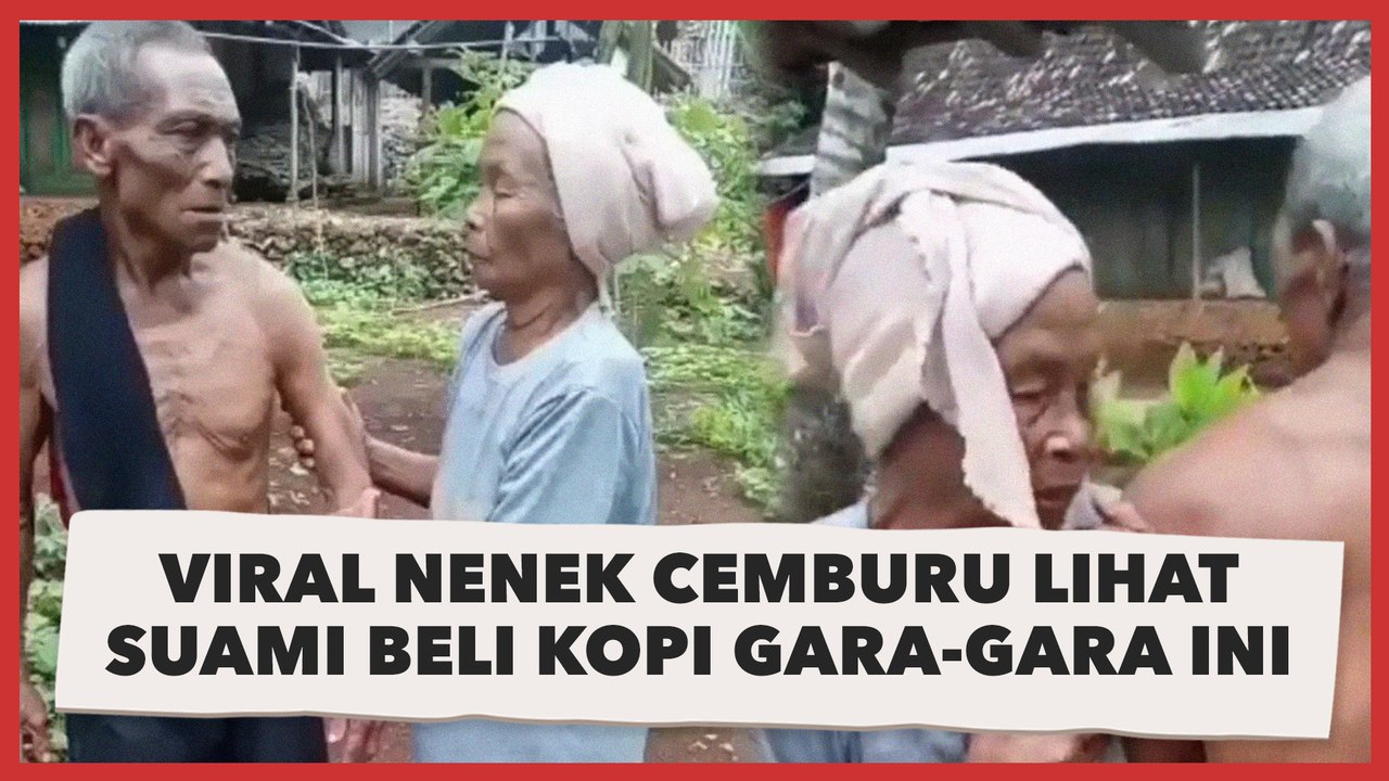 Gemes Banget! Viral Nenek Cemburu Lihat Suami Beli Kopi Gara-gara Ini