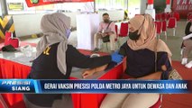 Gerai Vaksin Presisi Polda Metro Jaya Pelayanan Mudah dan Cepat
