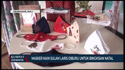 Kreasi Masker Kain Sulam