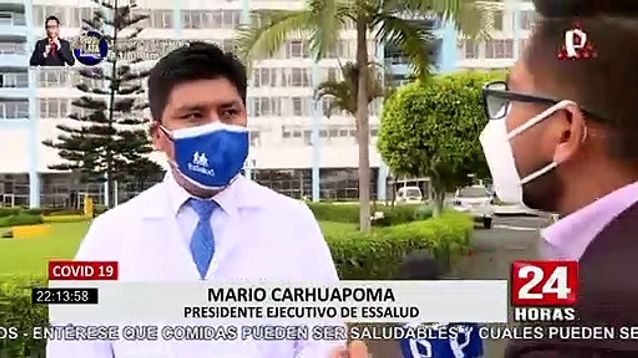 Covid-19 en Perú: Carhuapoma anunció que el 50 % de las camas UCI de EsSalud están ocupadas