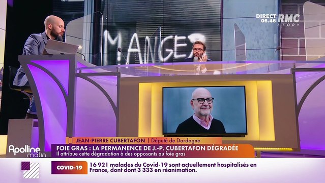 On peut tout dire sur RMC : Foie gras, la permanence de Jean-Pierre Cubertafon dégradée - 28/12