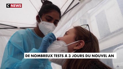 De nombreux tests à 3 jours du nouvel an
