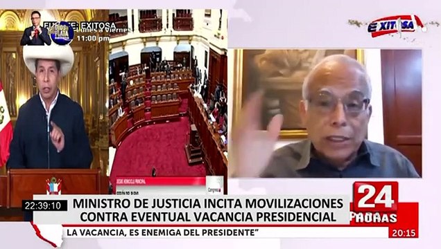 Aníbal Torres incitó a la población a levantarse ante cualquier intento de vacancia contra Castillo