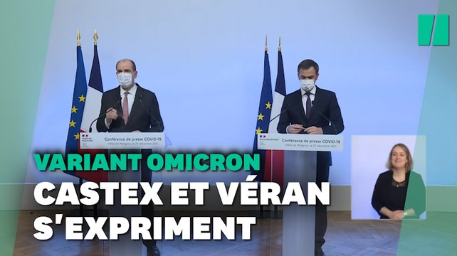 Télétravail, jauges, pass vaccinal... Les annonces de Jean Castex face au variant Omicron