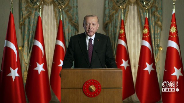 Cumhurbaşkanı Erdoğan'dan ABD Müslüman Cemiyeti Kongresi'ne video mesaj