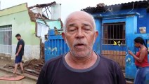 Moradores sofrem com inundações na Bahia