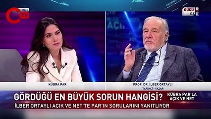 Sarıkaya ve Şahin tepki çekmişti İlber Ortaylı'dan 'muhabire tokat' yorumu