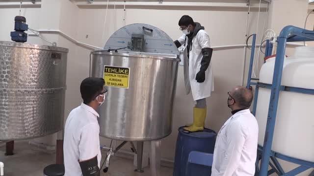 Meslek lisesi öğrencilerinden salgın döneminde 3,5 milyon liralık ciro