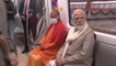 Kanpur: Modi takes metro ride with CM Yogi
