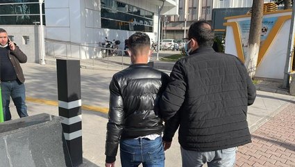 Cep telefonu çalan şüpheli gözaltına alındı
