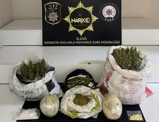 ELAZIĞ'DA 11 KİLO ESRAR ELE GEÇİRİLDİ