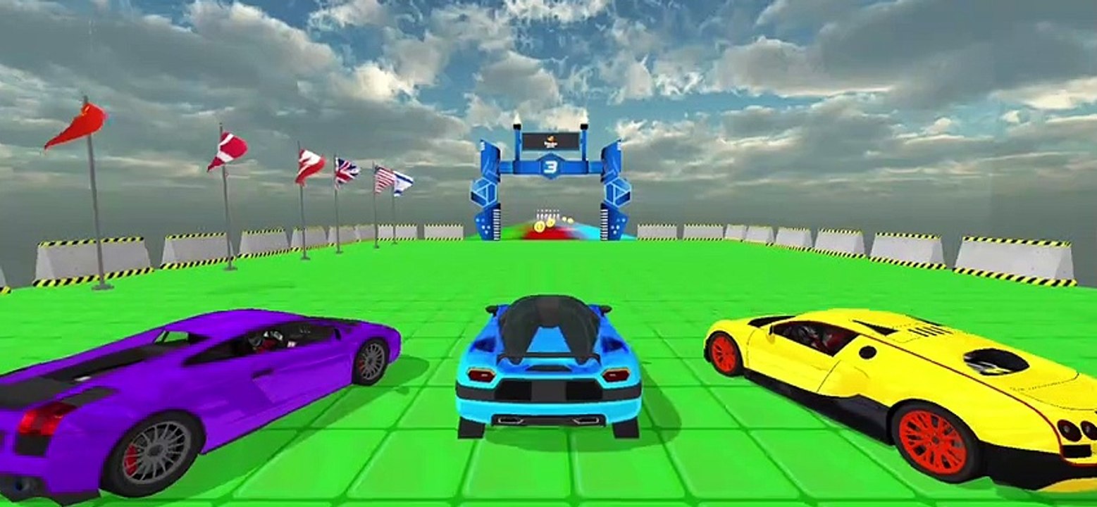 Ultimate Mega Ramp Car Racing Stunt_ New Car Ga...