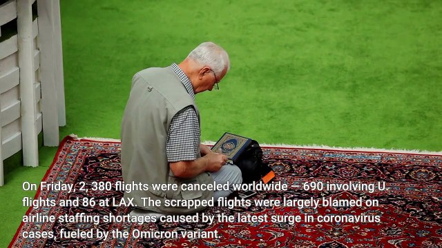 Holiday flights canceled at LAX other airports due to COVID 19 issues