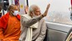 PM Modi launches nine-km long section of Kanpur Metro