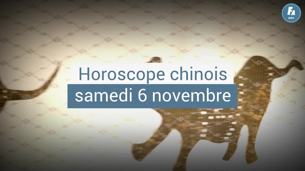 FEMME ACTUELLE - Horoscope chinois du jour, Cheval de Terre, du samedi 6 novembre 2021