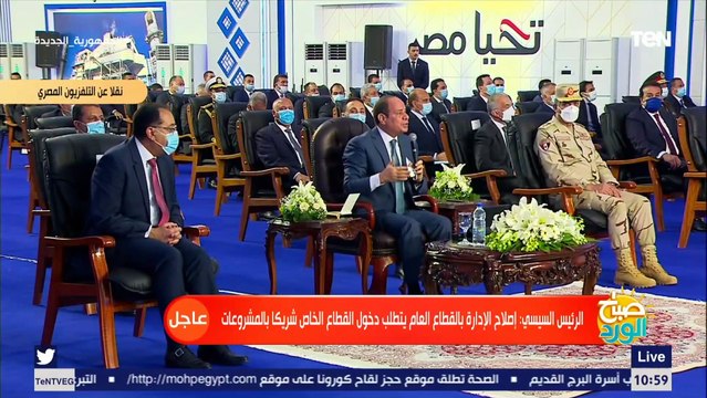 السيسي : العامل ملوش ذنب ومفيش إجراء إصلاح اقتصادي هيجي على حساب حقوق العمال