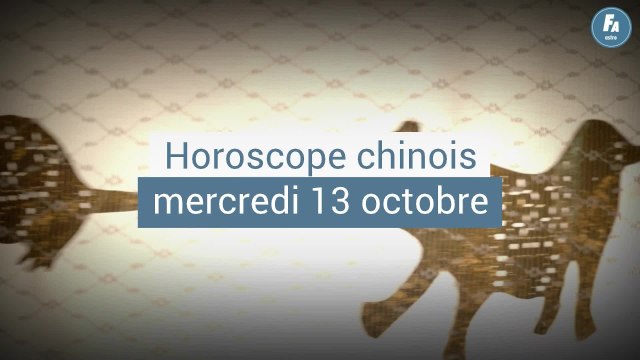 FEMME ACTUELLE - Horoscope chinois du jour du mercredi 13 octobre 2021 : Cheval de Bois
