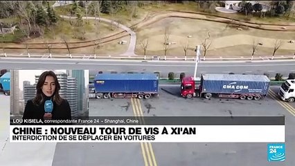 Coronavirus : campagne de désinfection dans la ville chinoise de Xian