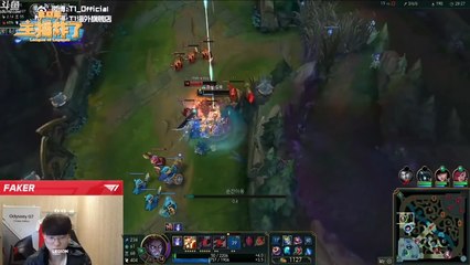 Faker y su escapada en TP con Sylas
