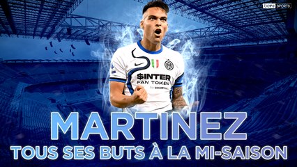 Serie A : Lautaro Martinez, tous ses buts à la mi-saison
