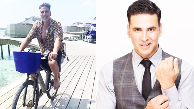 अक्षय कुमार फैमिली के साथ छुट्टियां मनाने पहुंचे मालदीव, रिसोर्ट के बाहर करते दिखे ये काम