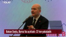 İçişleri Bakanı Süleyman Soylu'dan Bursa'da önemli açıklamalar