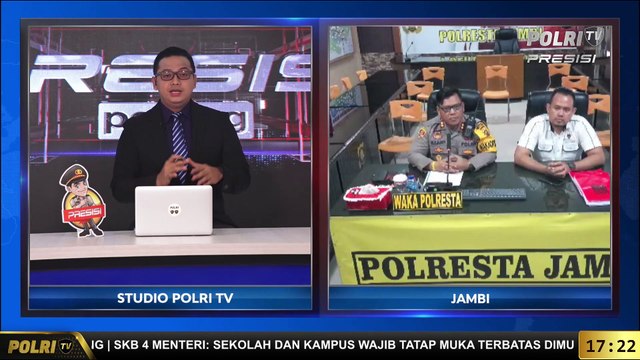 Live Dialog Wakapolresta Jambi & Kasat Reskrim Polresta Jambi - Pengungkapan Sindikat Perdagangan Anak di Jambi
