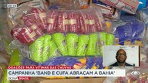 Márcio Lima diz como doações para a campanha “Band e Cufa abraçam a Bahia” serão direcionadas às famílias atingidas pela chuva