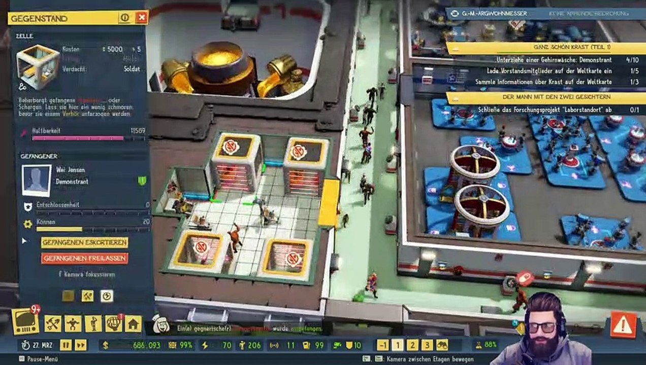 Evil Genius 2  Let's Play Folge #033 Dr. Jekylls Zaubertrank  [German/Deutsch]