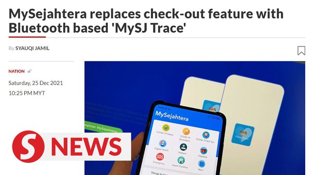 Health Ministry mulls using MySJ Trace in public places mandatory, says Khairy