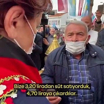 Emekli vatandaştan Akşener'e: Kurtar bizi bıktık artık; açız biz açız