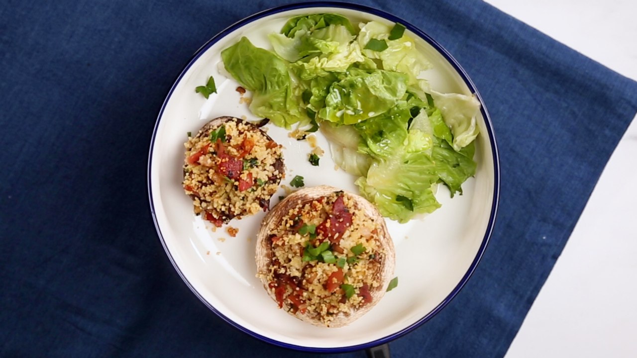 CUISINE ACTUELLE - Rien ne se perd : champignons farcis