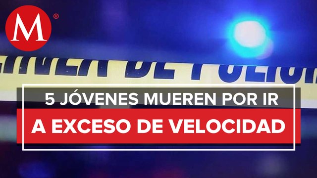 Mueren cinco jóvenes en accidente automovilístico en Nogales, Sonora
