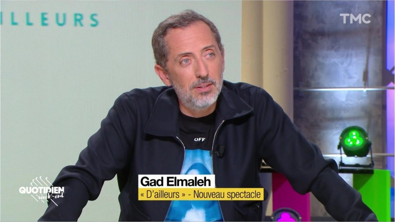 FEMME ACTUELLE - Gad Elmaleh : sa blague très drôle sur les accusations de plagiat (1)