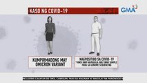 DOH: Positibo sa COVID-19 ang asawa ng Pinay na ika-4 na kaso ng Omicron variant sa PH | 24 Oras