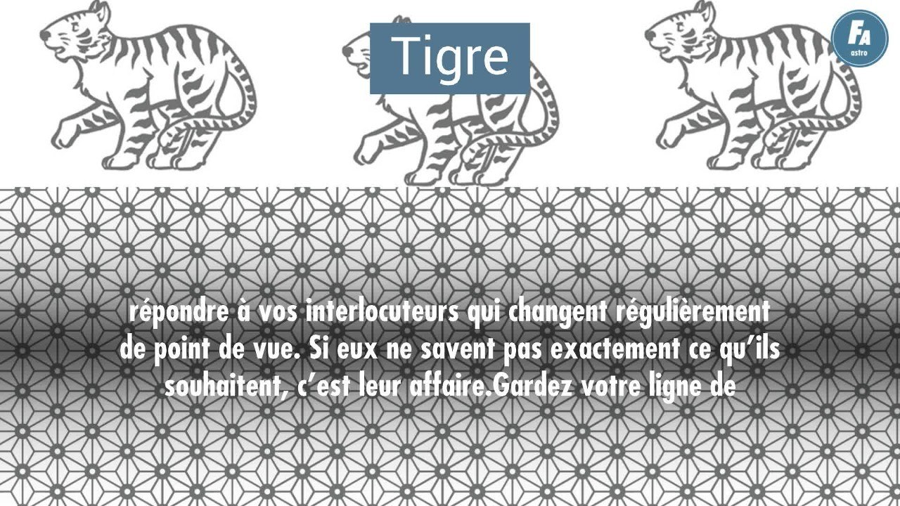 FEMME ACTUELLE - Horoscope chinois du jour du v...