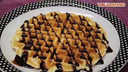 Waffle para a criançada
