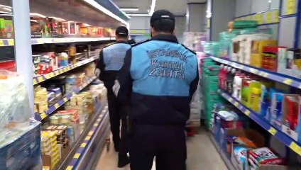 Kartal’da yılbaşı öncesi zincir marketlere sıkı denetim